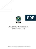 XML Schema of Geodatabase