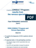 Vein Consult Program:: Results From The Venous Specialists