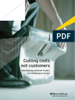 Cutting Costs Not Customers
