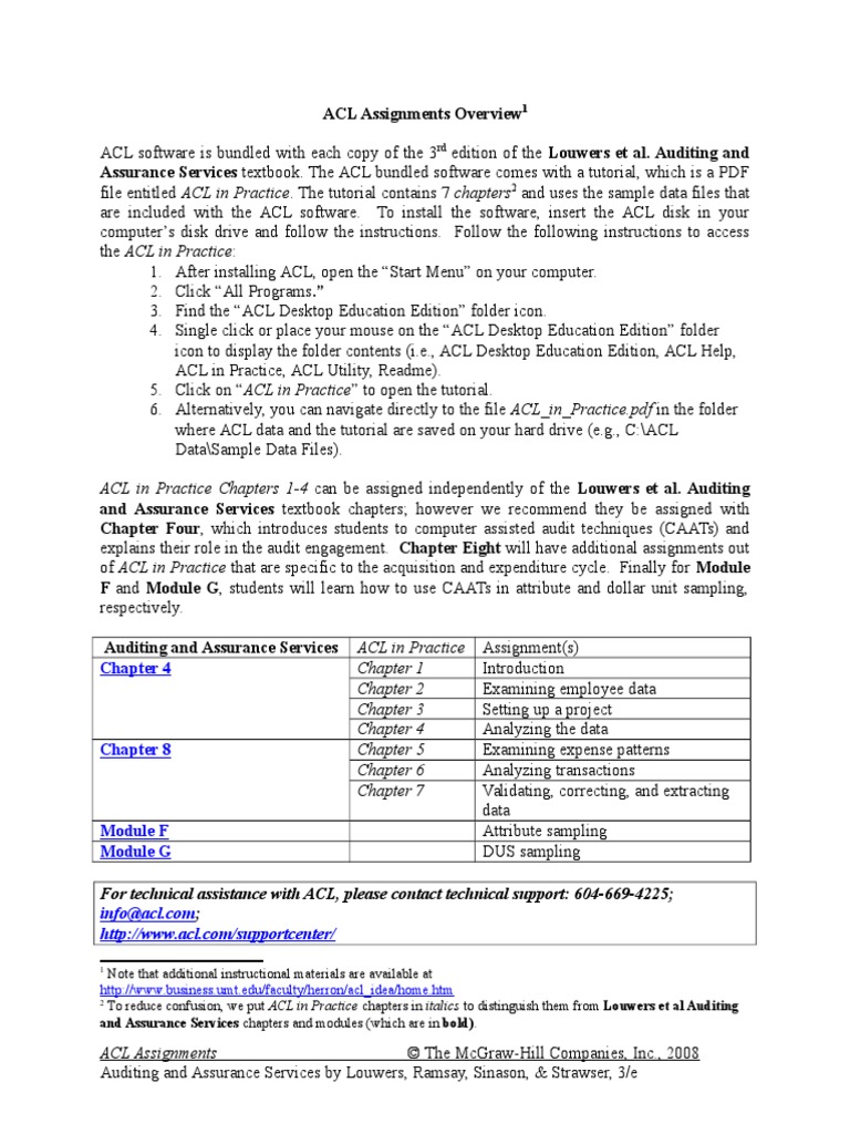 Acl Assignments 3 e | PDF | Confidence Interval | Icon (Computing)
