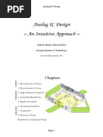 Chapters 1-2. Book Intro. - Microelectronic Devices An Intuitive Approach (Analog IC Design An Intuitive Approach)