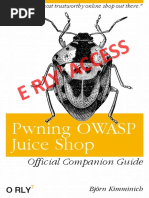 Pwning Owasp Juice Shop