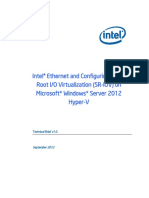 Ethernet SR_IOV Microsoft Windows Server 2012 Brief