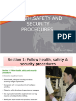 Health, Safety and Security