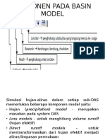 Komponen Pada Basin Model