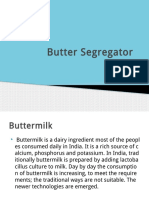 Butter Segregator