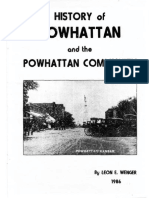 History Powhattan by Leon Wenger 1986 Adobe SNK