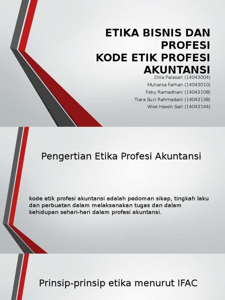 Etika Bisnis Dan Profesi Bab 6