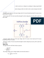 Full Wave Rectifier