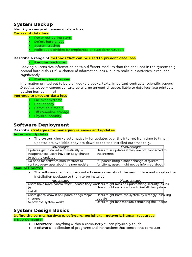IB DP Computer Science Notes | PDF | Server (Computing) | Computer Network