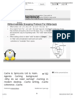 Cache Coherence: Write-Invalidate Snooping Protocol For Write-Back