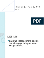 Laserasi Kelopak Mata