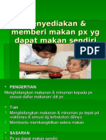 Menyediakan & Memberi Makan PX Yg Dapat Makan