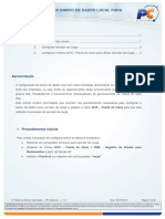 2088 - Configurar Banco de Dados Local para Gerenciar Mesas