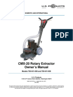 US Produst CMX 20 Manual