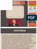 Historia Del Diario El Comercio