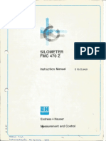 SILOMETER FMC 470 Z Instruction Manual