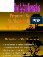 Defibrillation Amp Cardioversion