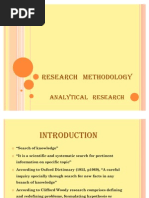 Download Analytical Research by SSeemant SN33329016 doc pdf