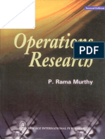 Operations Research by MURTHY