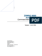 Sjzl20071471-ZXMSG 9000 Media Gateway Command Manual Index - V1.0.01.R02 - 159598