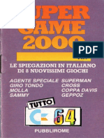 Super Game 2000 n.1 (Febbraio 1985)