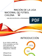 Programación de La Liga Nacional de Fútbol Chilena
