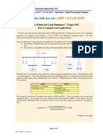 Load Summary Calculations and Lumped Load Applications