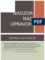 Nadzor Nad Upravom