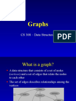 Graphs: CS 308 - Data Structures