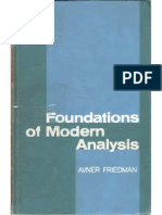 Foundations of Modern Analysis