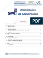 Cours Numeration Et Conversions 0910 PDF