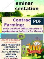 Seminar Contract Farming PPT Caleb Pradhan 13btag004
