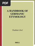 A Handbook of Germanic Etymology PDF