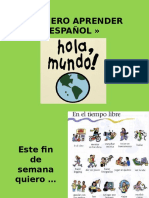 Quiero Aprender El Espanol