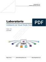 Laboratorio-Instalación de Visual Studio Community