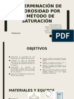 Determinación de La Porosidad Por El Método de Saturacion Exp 6