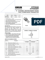 P3NA80FI Datasheet