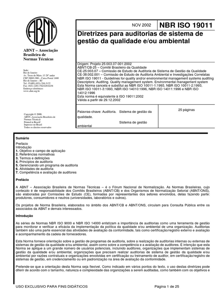 Iso 19011 PDF | PDF