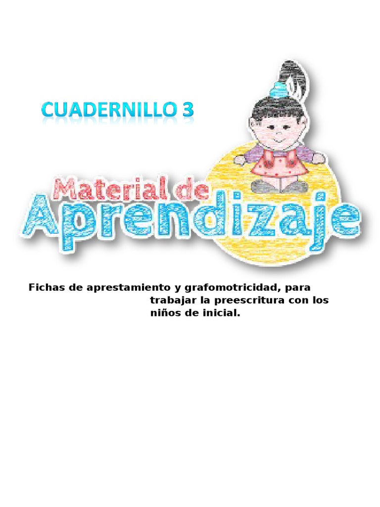 Cuadernillo Preescolar 3 Completo 1 | PDF