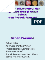 Analisis Mikrobiologi Dalam Produk Farmasi