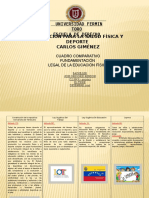 Cuadro Comparativo Ley Del Deporte