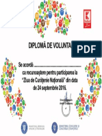 Diploma Voluntar