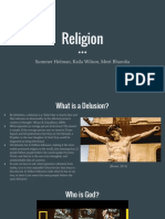 Religion (UWRT Semester Project)