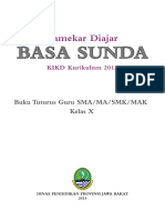 Buku Guru Sunda KLS 10 - 2014 PDF