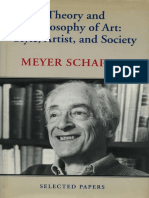 SCHAPIRO Meyer - Theory and Philosophy of Art-Style, Artist, and Society PDF