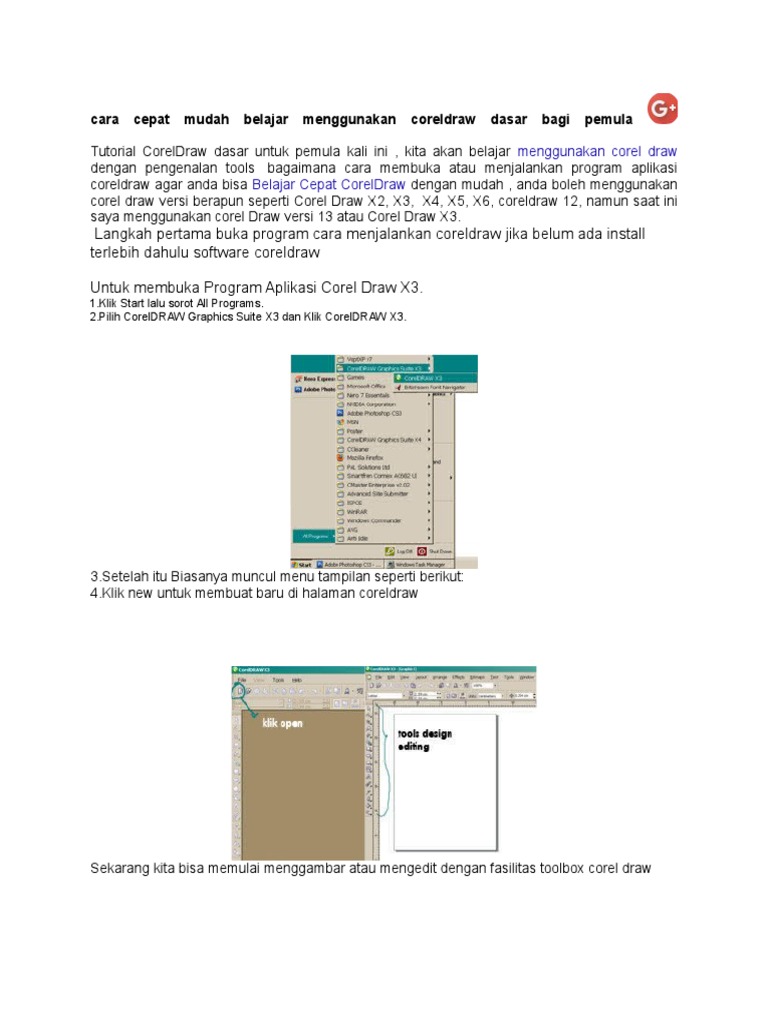 16 Teknik Belajar Dasar Coreldraw Lengkap Untuk Pemula – BNVAVG