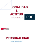 Personalidad y Actitud