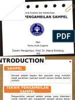 Teknik Pengambilan Sampel