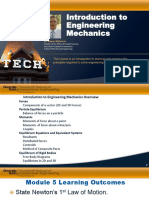 Module 5-Intro To Engr Mech